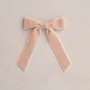 Velvet Bow | Black or Ruby or Rose