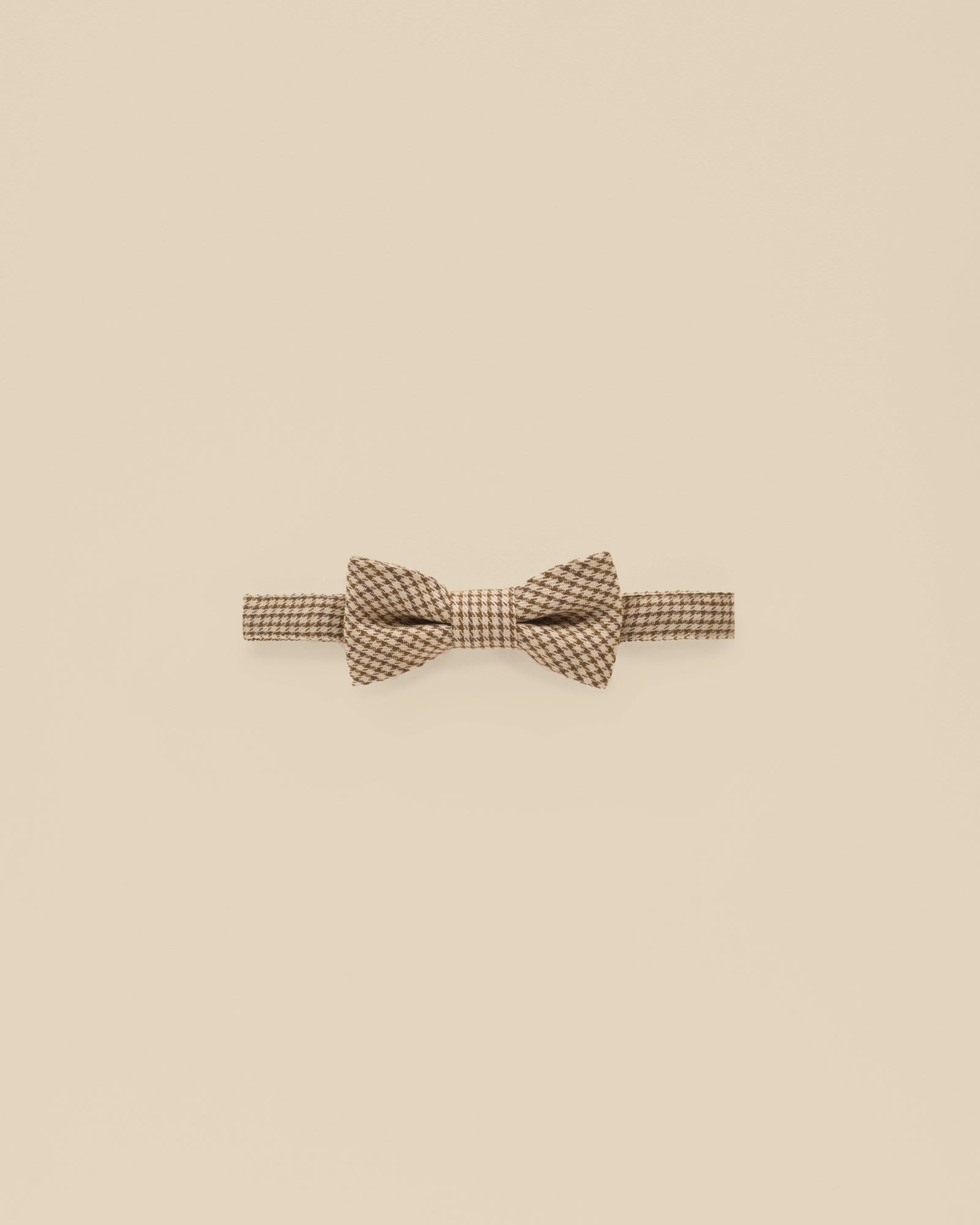 Bow Tie | Golden Houndstooth