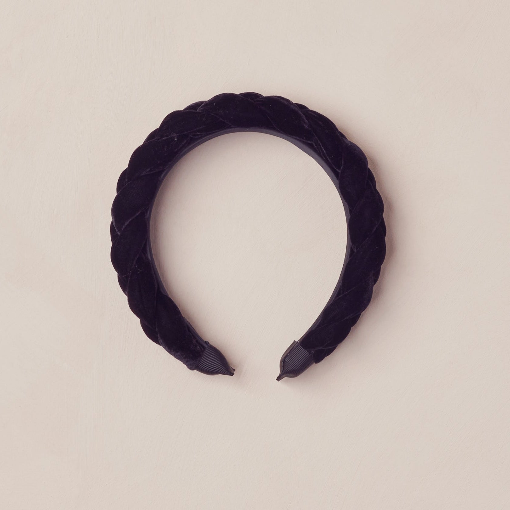 Braided Headband | Black or Ruby or Ivory