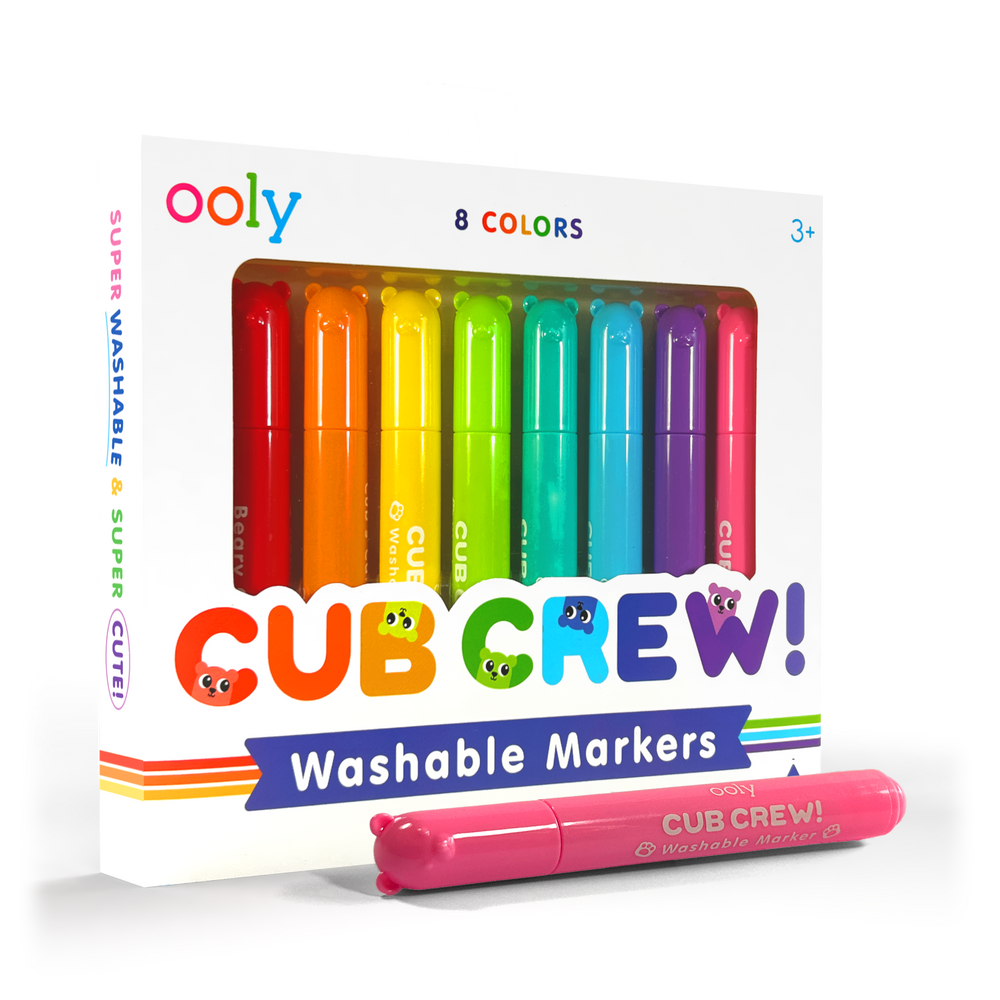 Cub Crew Washable Markers | Set of 8