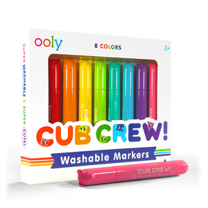 Cub Crew Washable Markers | Set of 8