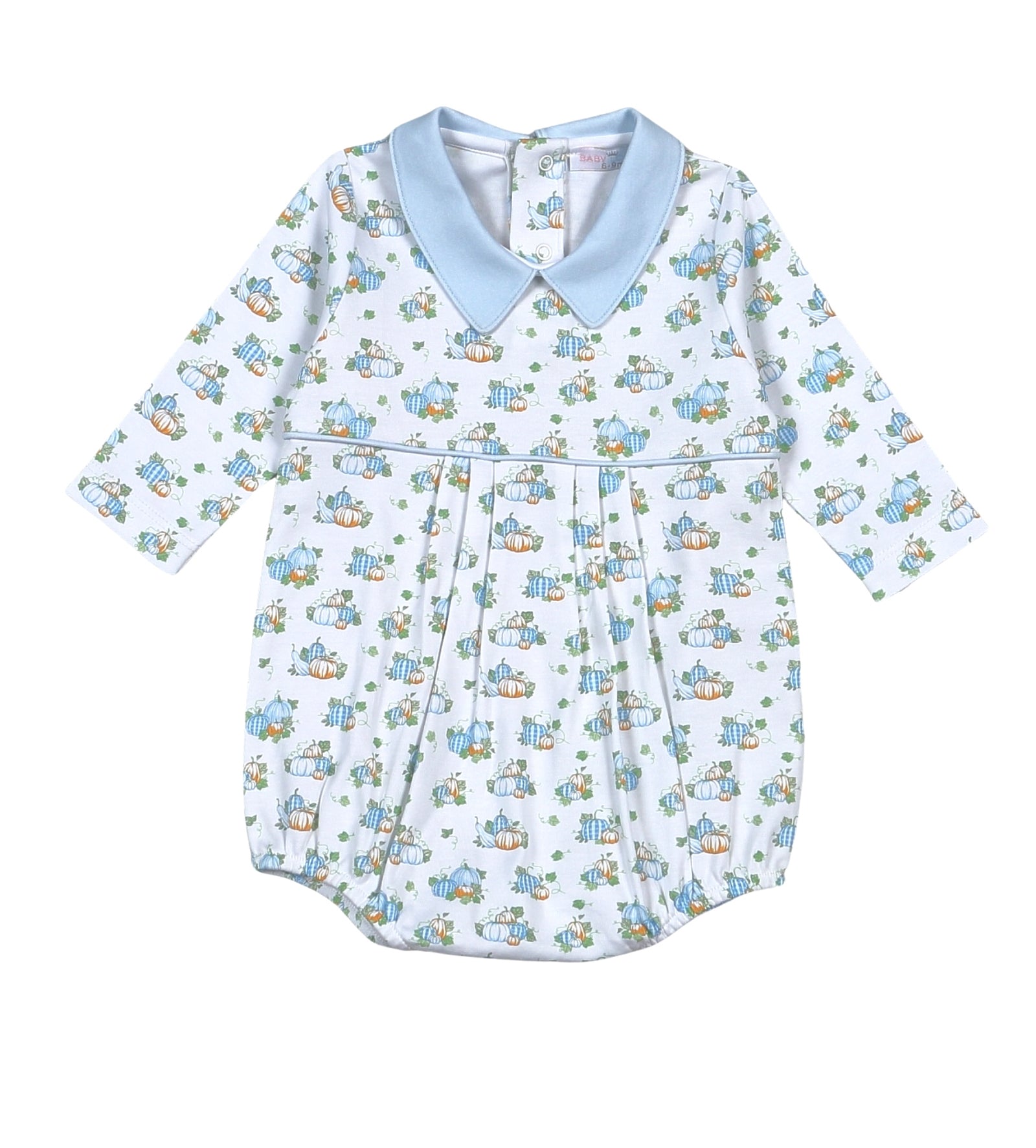 Blue Pumpkins Pima Bubble