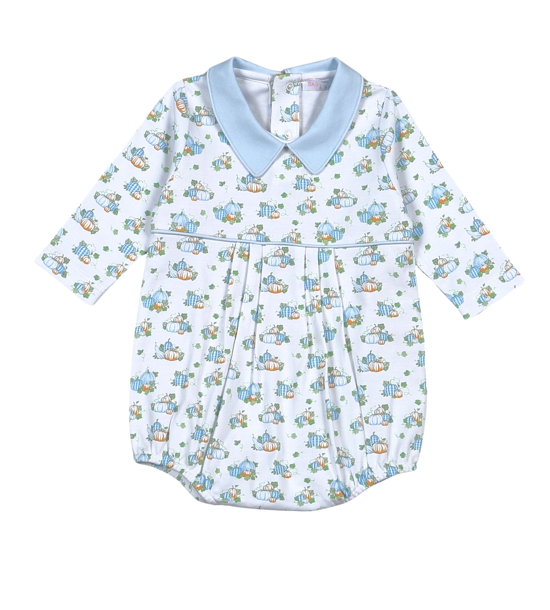 Blue Pumpkins Pima Bubble