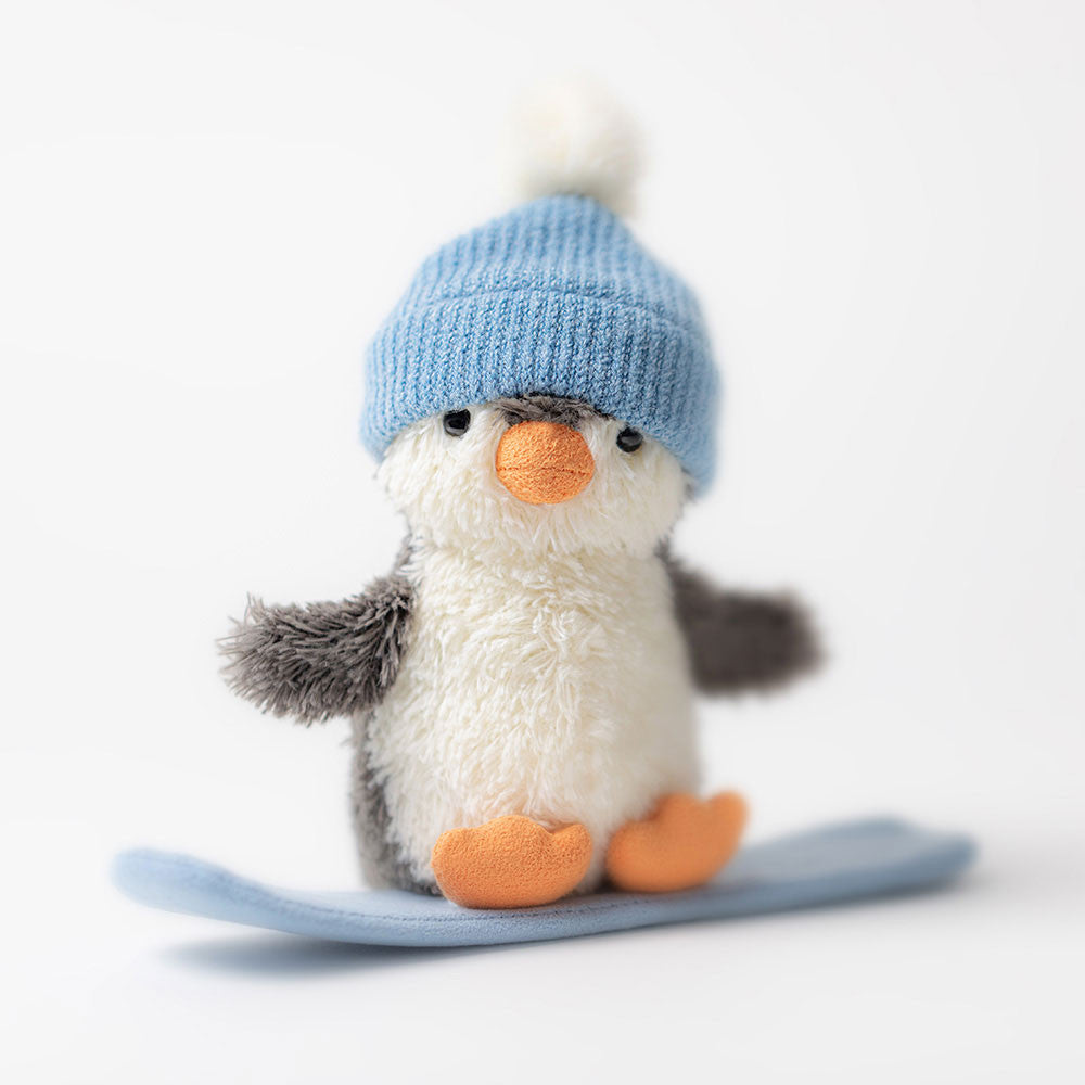 Peanut Penguin Snowboarding | OS 7"