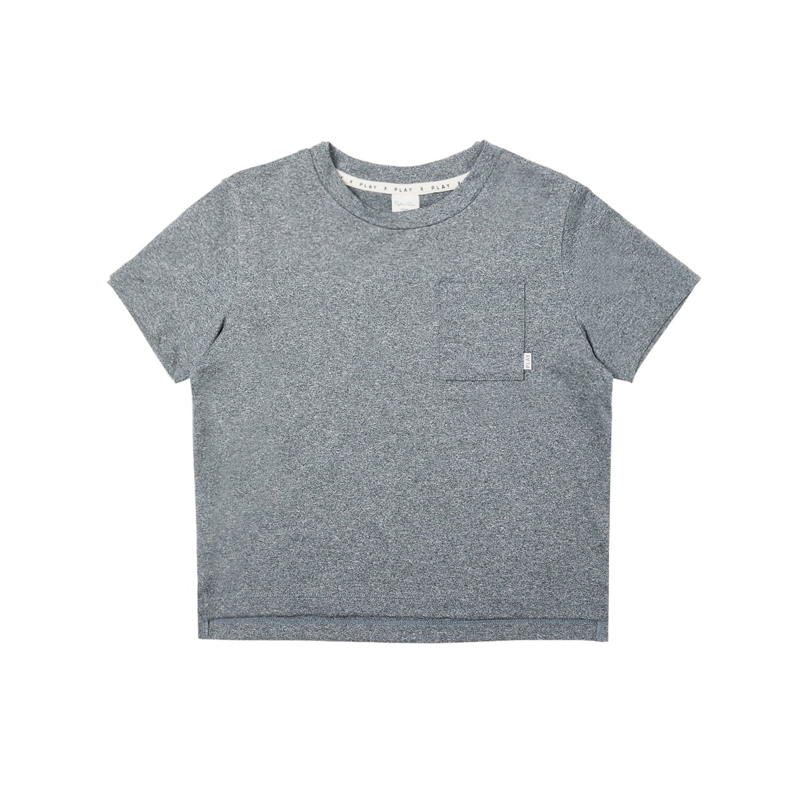 Cove Essential Pocket Tee | Heathered Navy