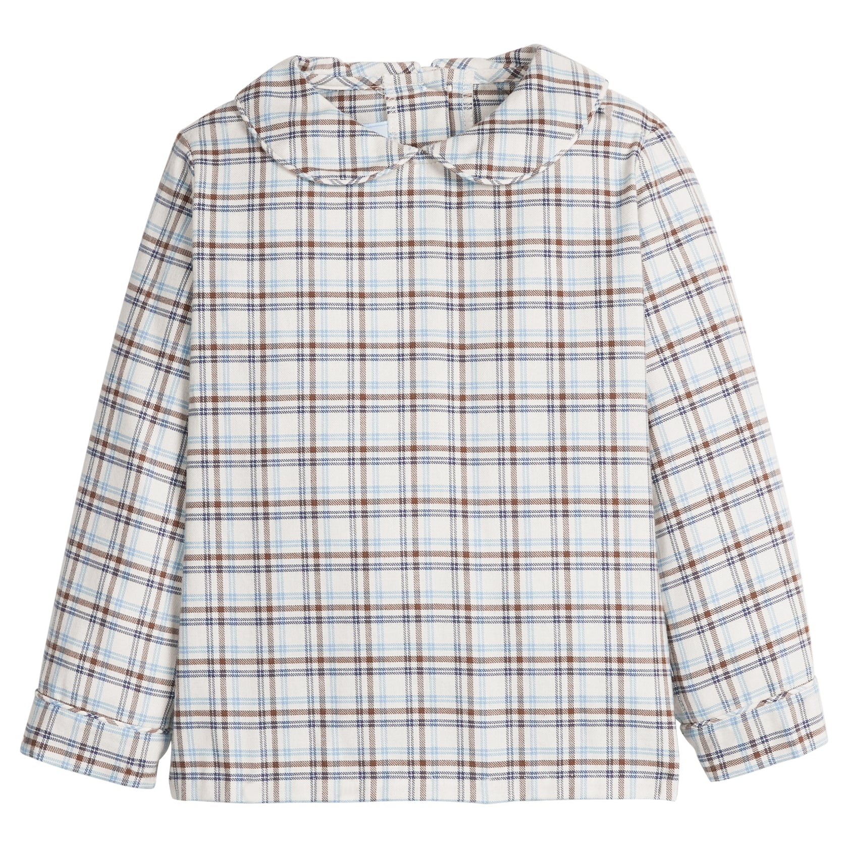 Peter Pan Shirt | Clarkson Plaid