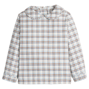 Peter Pan Shirt | Clarkson Plaid