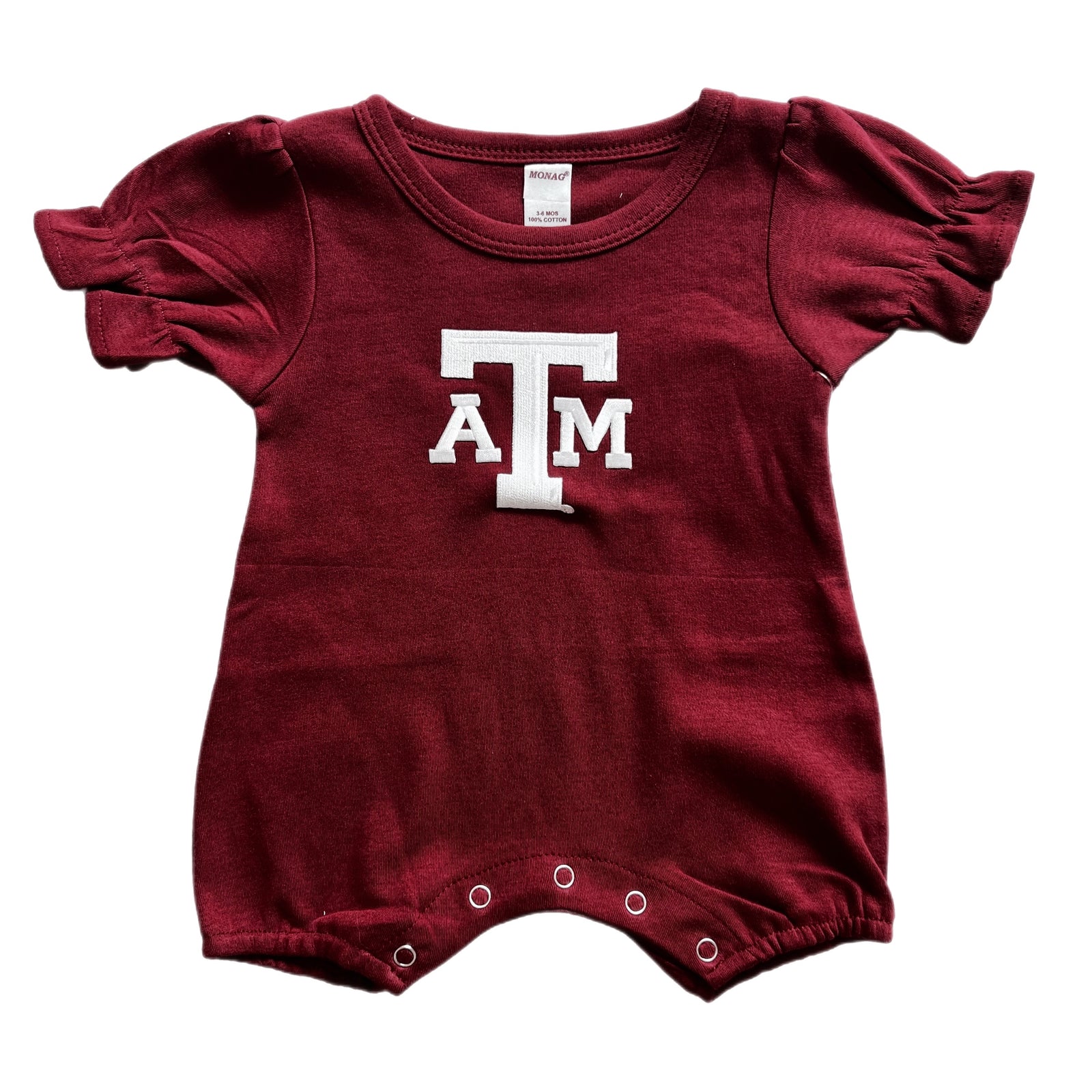 Girls Romper | Texas A&M Maroon