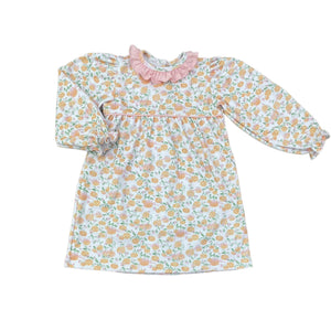 Long Sleeve Knit Pumpkin Dress