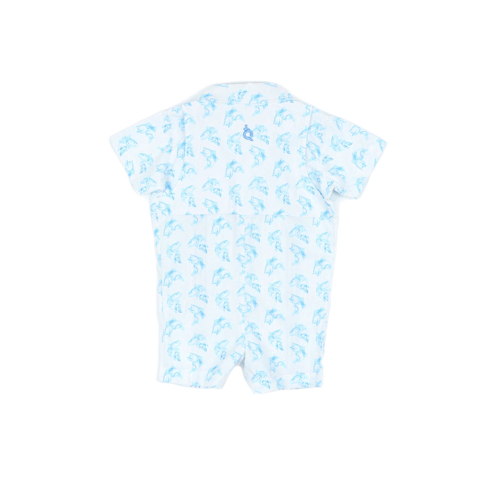 Bass Guayabera Short Sleeve Romper