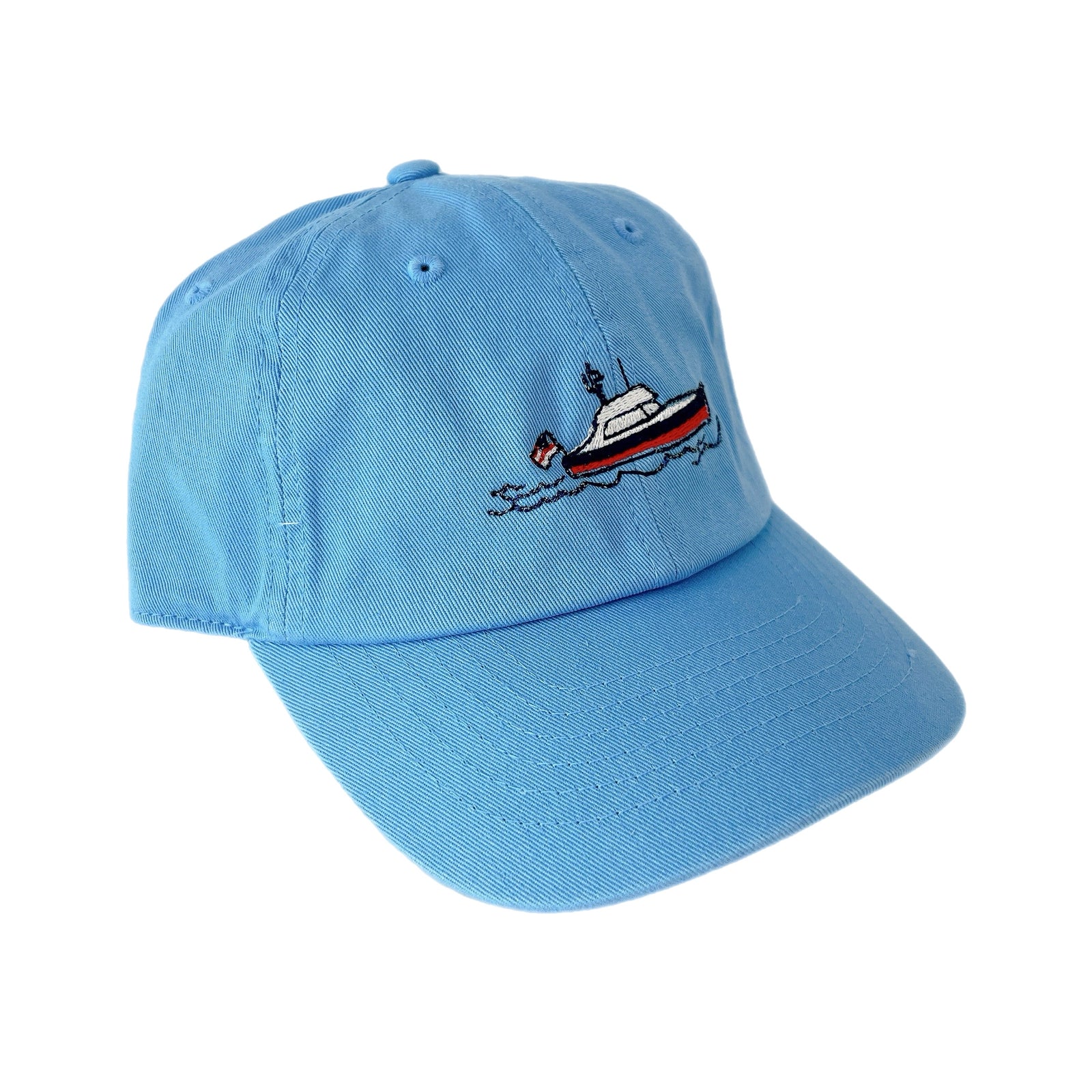 Kids Embroidered Baseball Hat | Crusin' in the USA | Light Blue