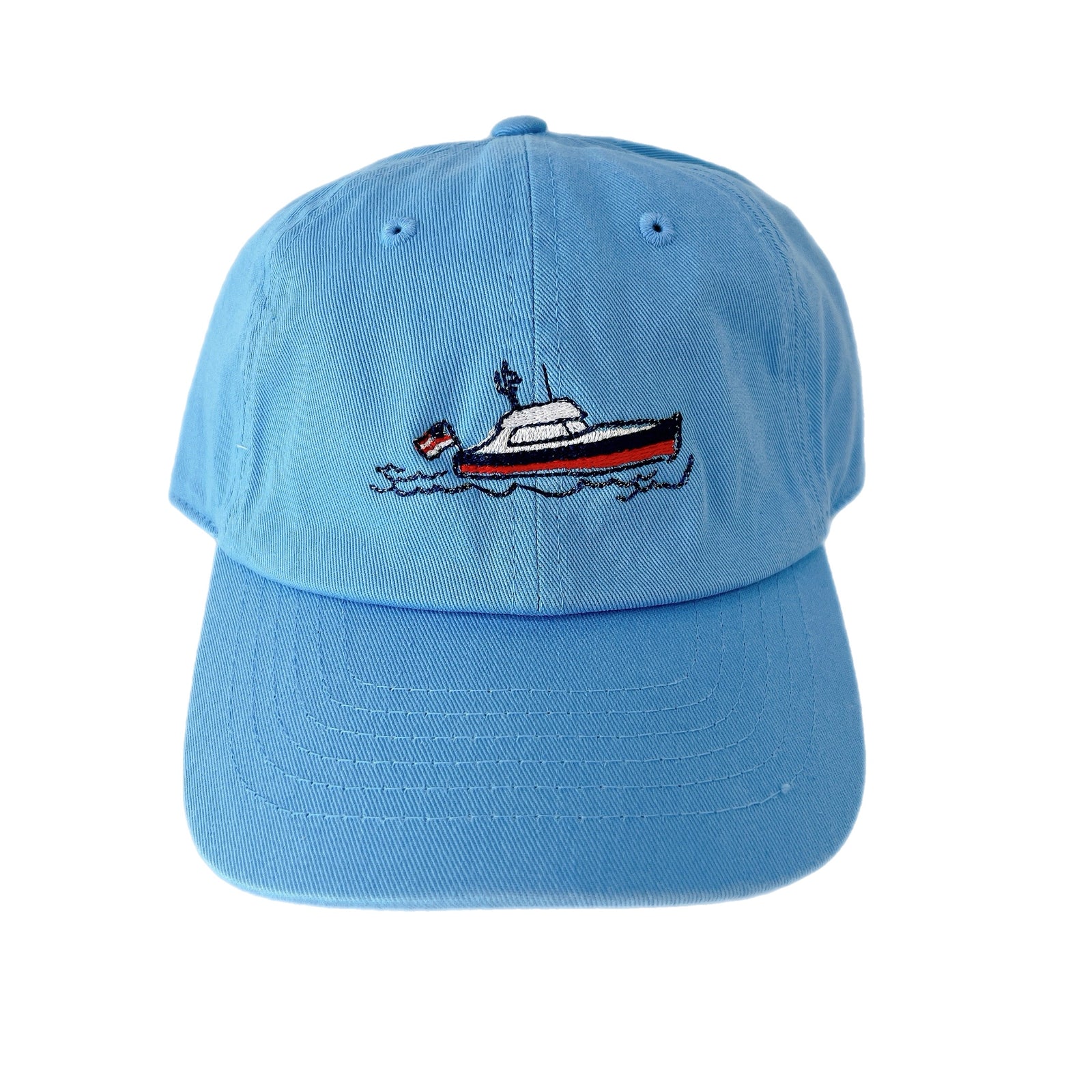 Kids Embroidered Baseball Hat | Crusin' in the USA | Light Blue