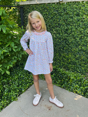 Long Sleeve Knit Pumpkin Dress