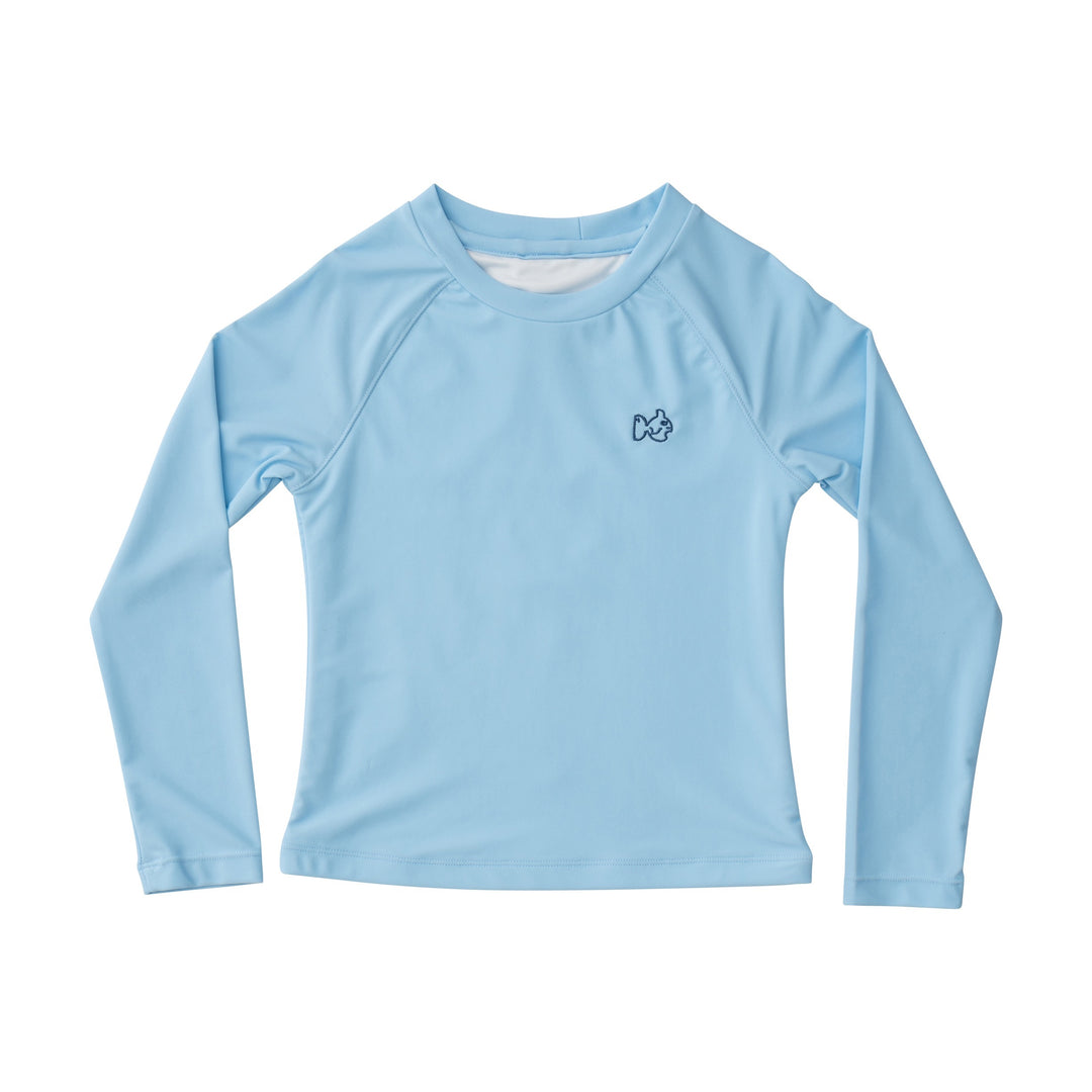 Reef Rashguard Swim Shirt | Solid Clear Sky Blue