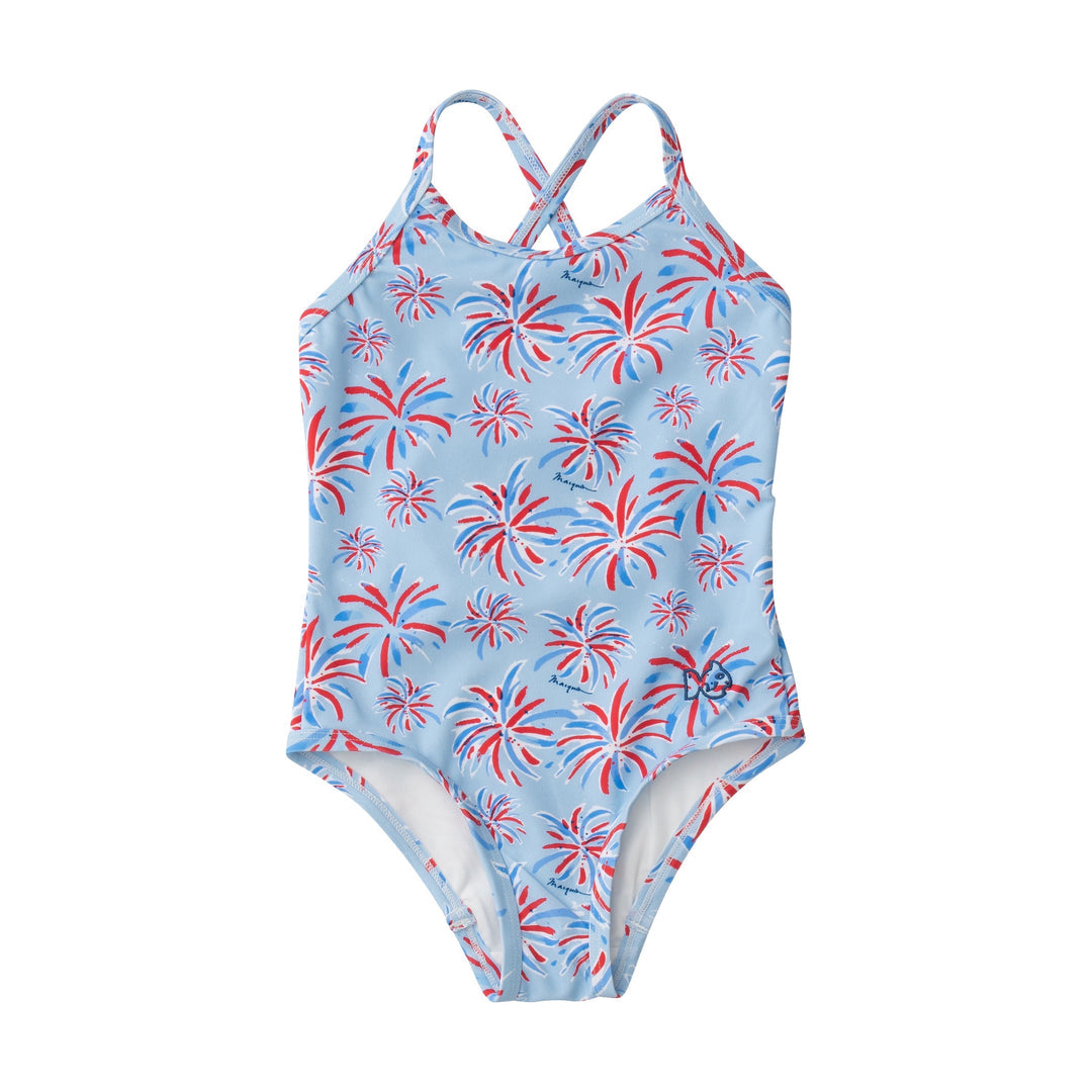 Spring Tides Swimsuit | Fireworks Print