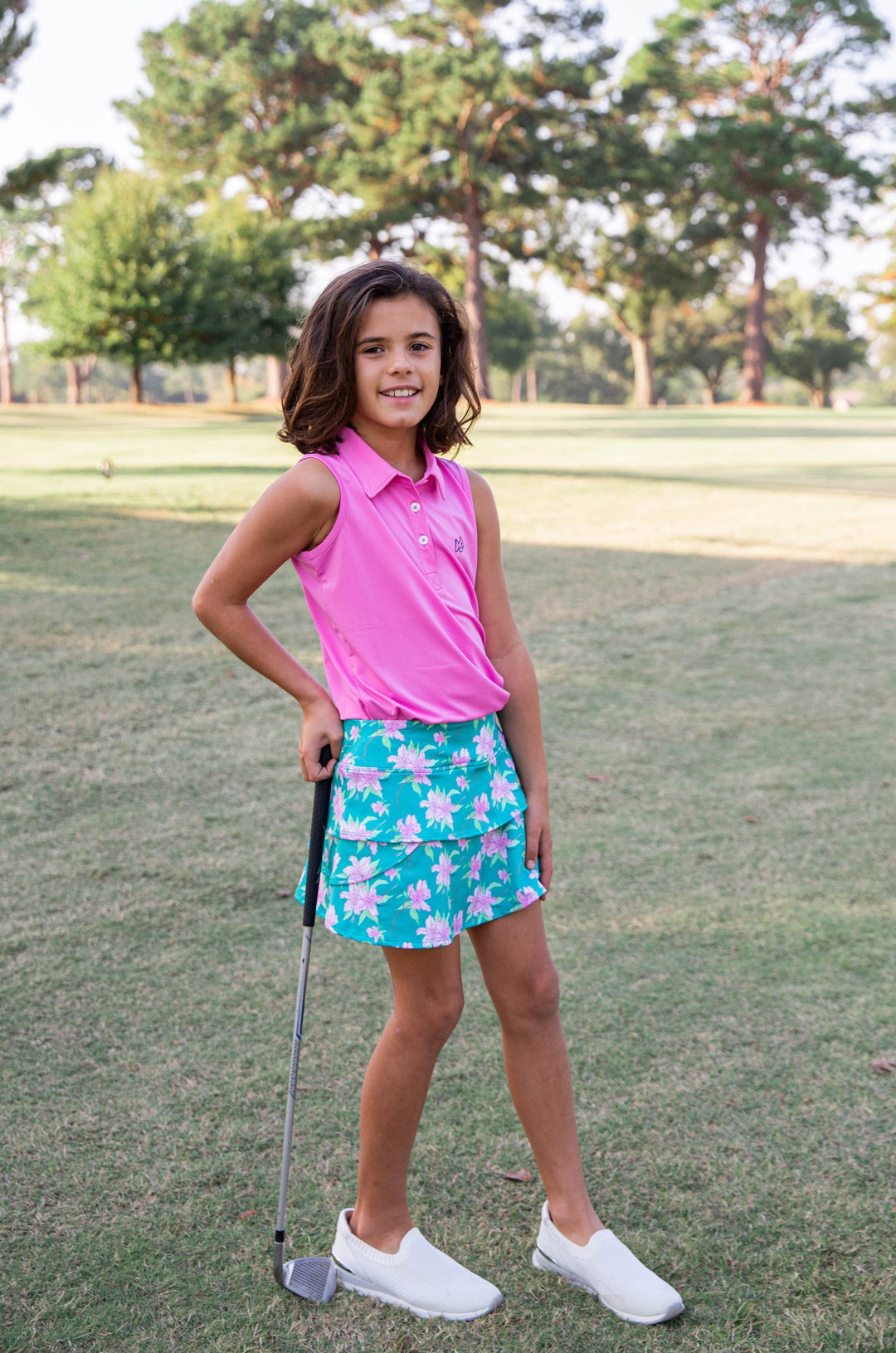 Sleeveless Pro Performance Polo Shirt | Fuchsia Pink