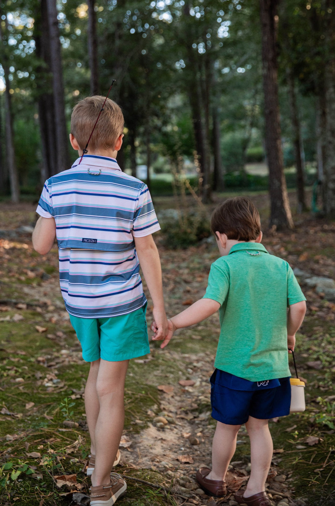 Short Sleeve Pro Performance Polo | Provincial Blue Multi Stripe