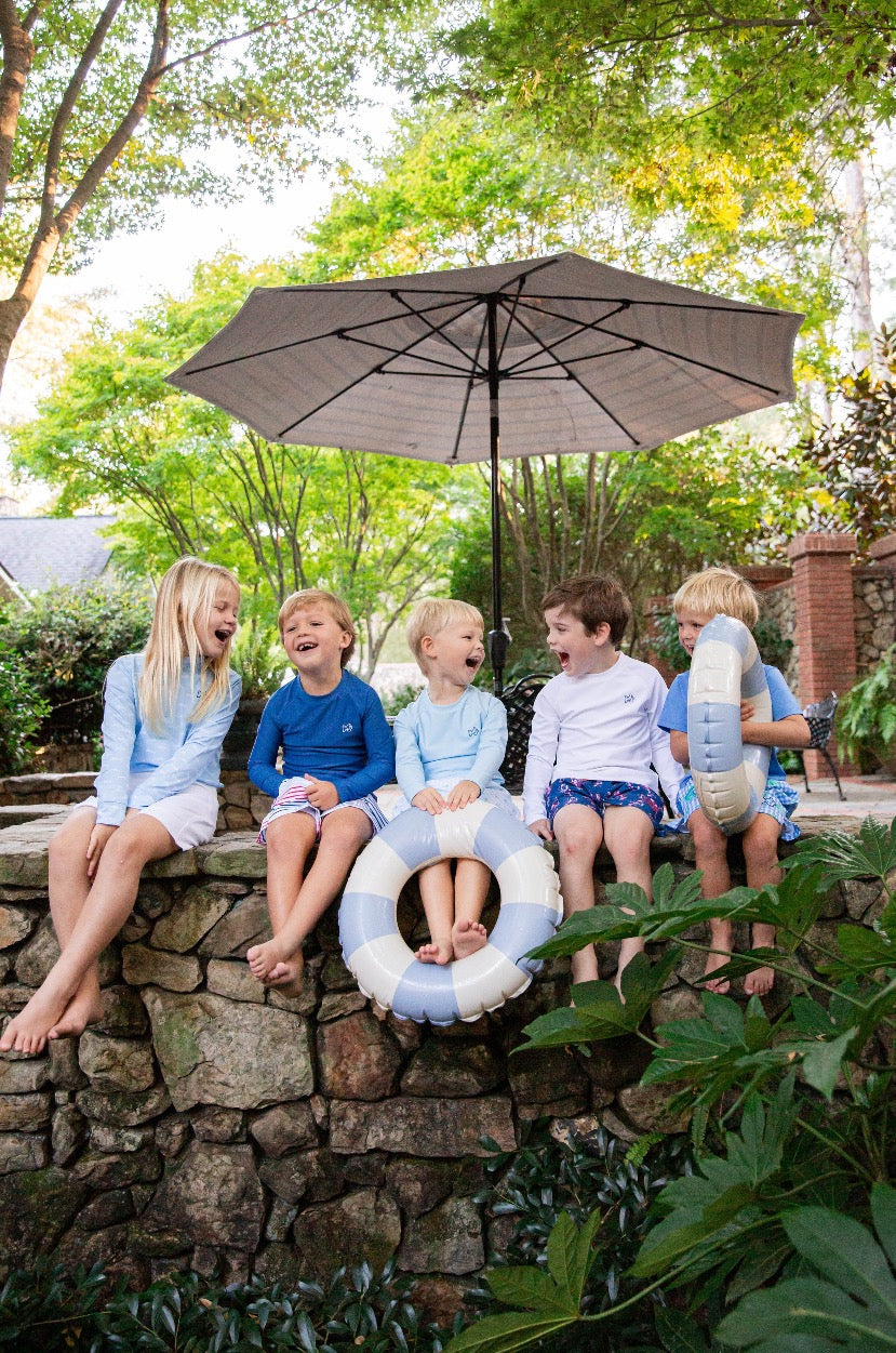 Reef Rashguard Swim Shirt | Solid Clear Sky Blue