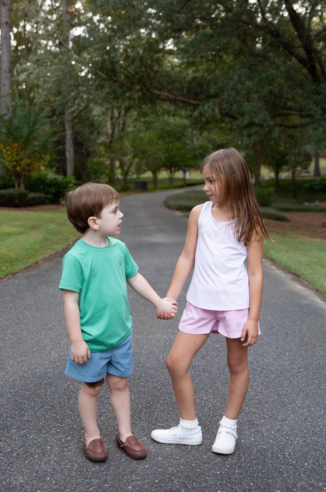 Racer Back Active Tank Top | Pink Lady Stripe