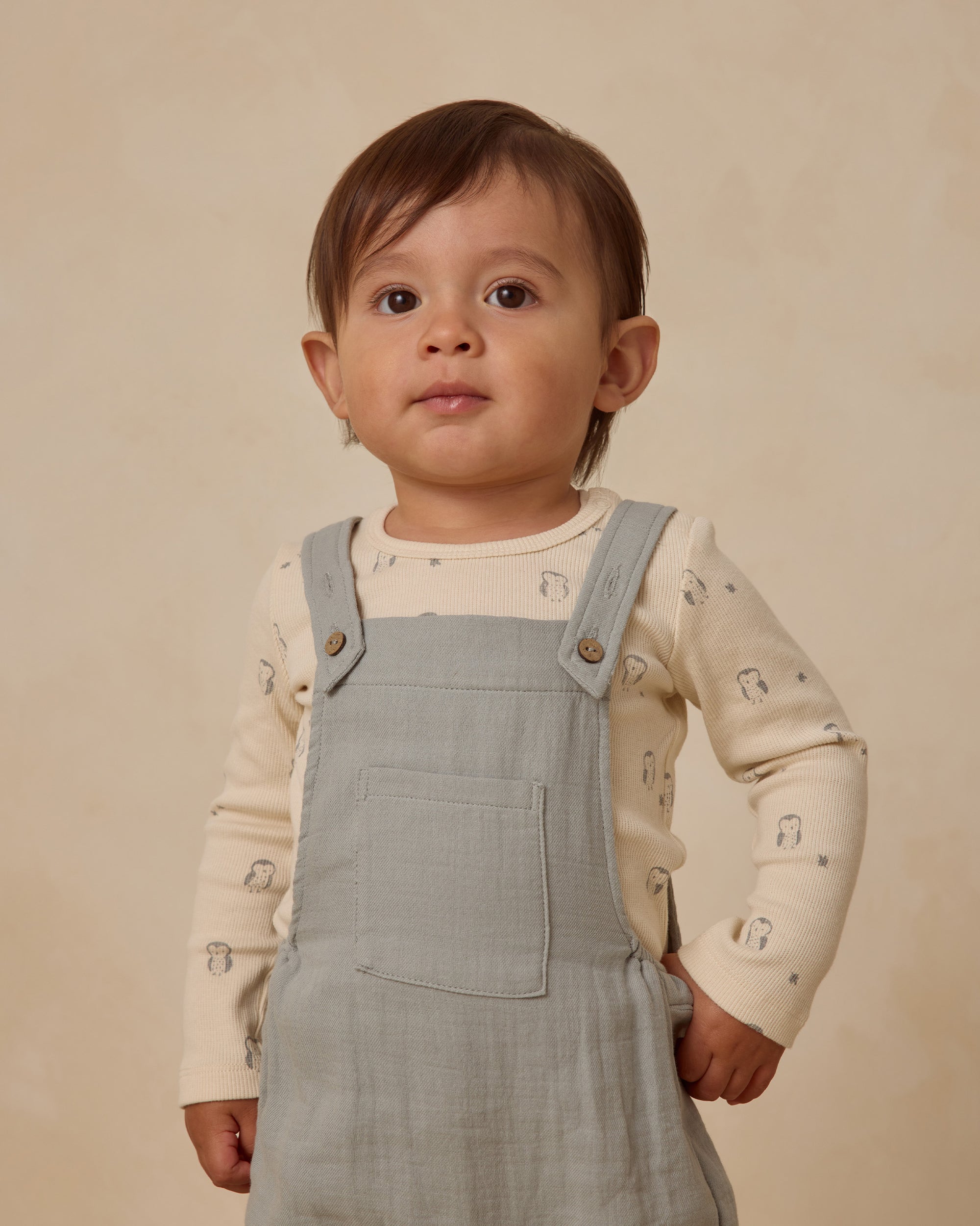Baby Overall | Steel Blue
