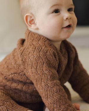 Knit Sweater | Heathered Cedar