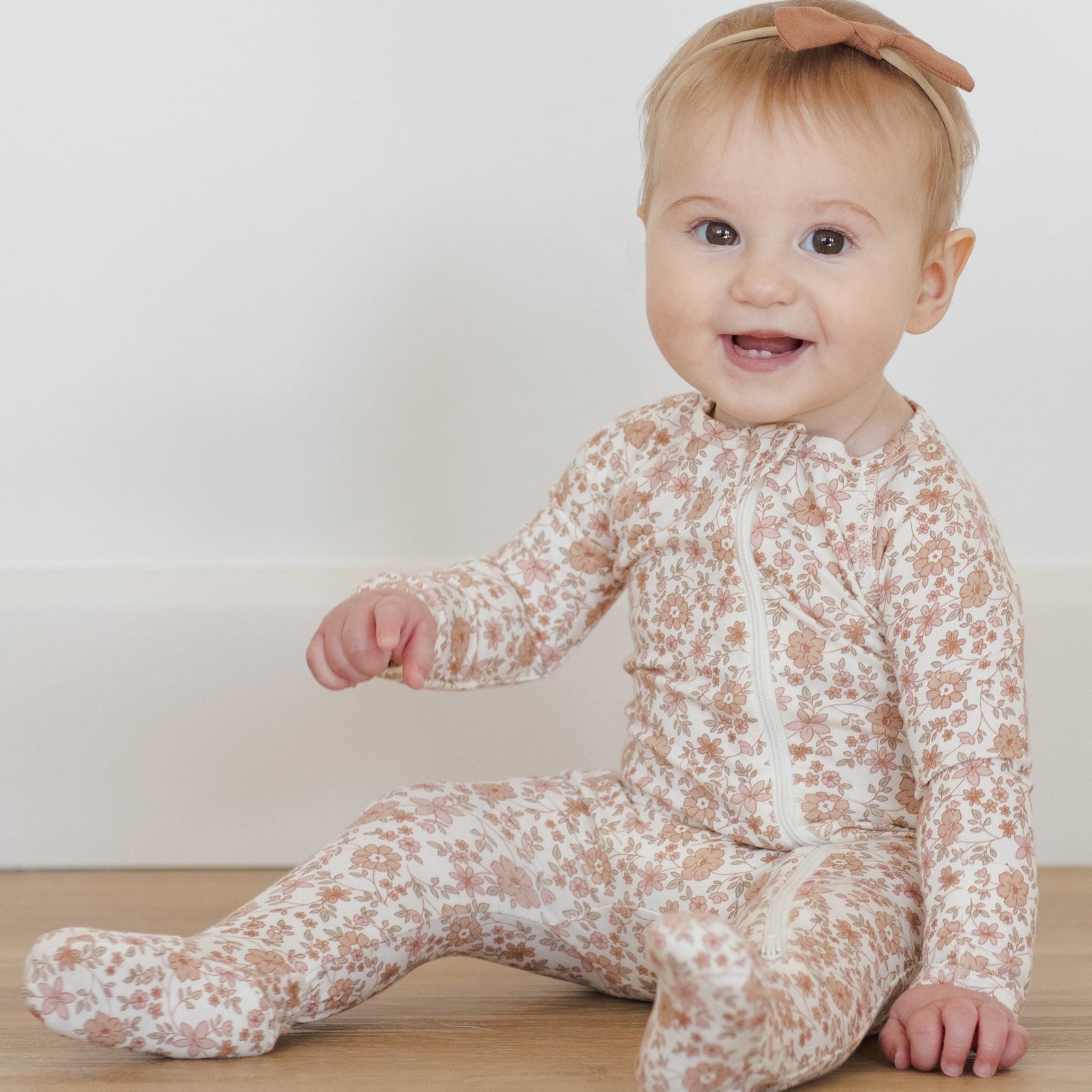 Bamboo Zip Footie | Bloom