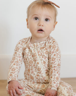 Bamboo Zip Footie | Bloom