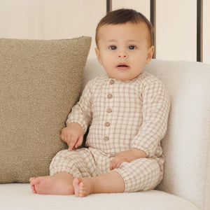 Woven Jumpsuit | Cedar Check