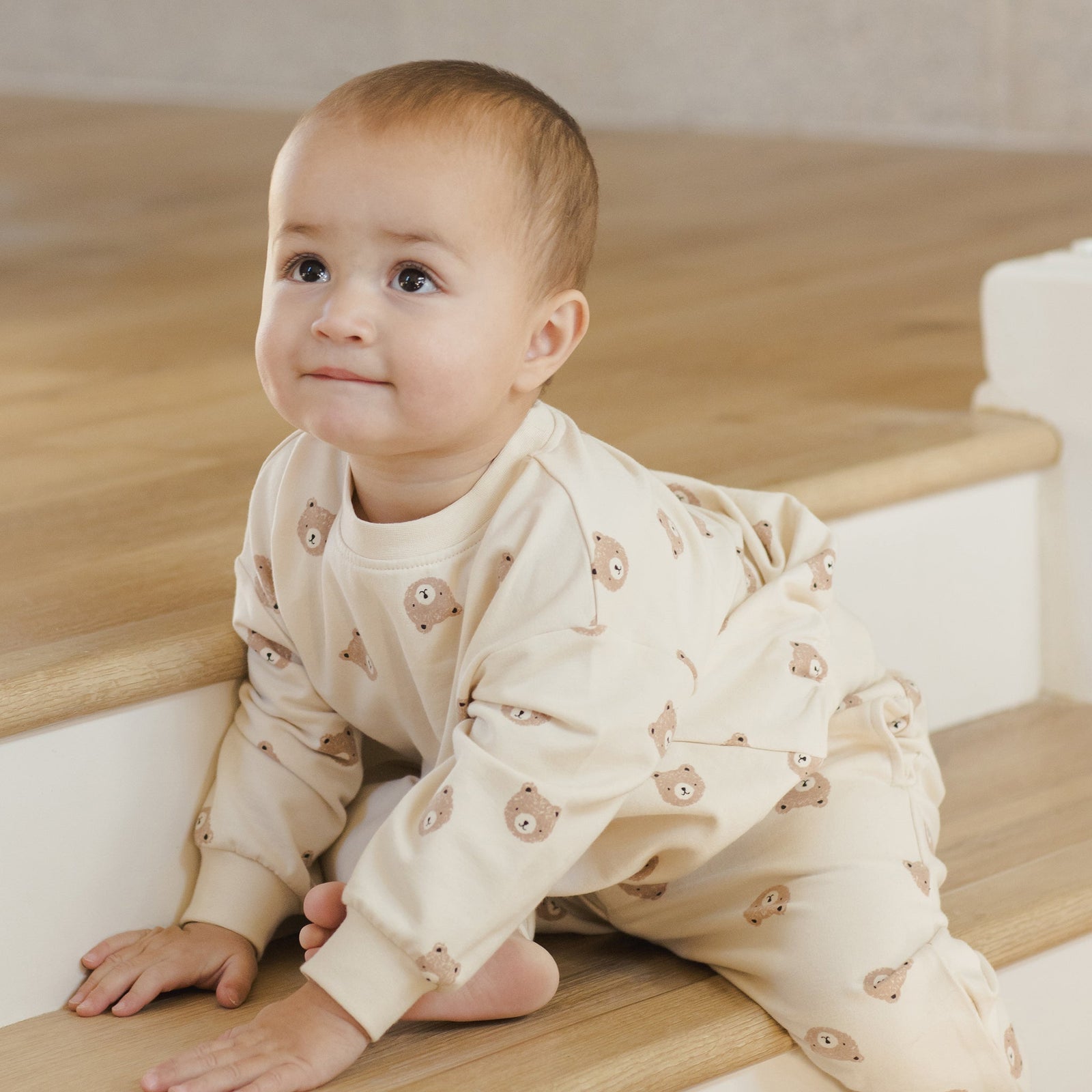 Relaxed Sweatshirt | Brown Bear