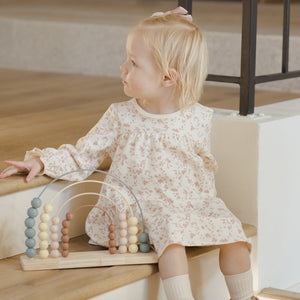 Tiered Jersey Dress | French Garden