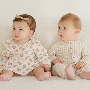 Woven Jumpsuit | Cedar Check