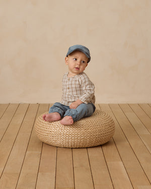 Zion Shirt | Blue Plaid