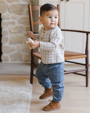 Zion Shirt | Blue Plaid