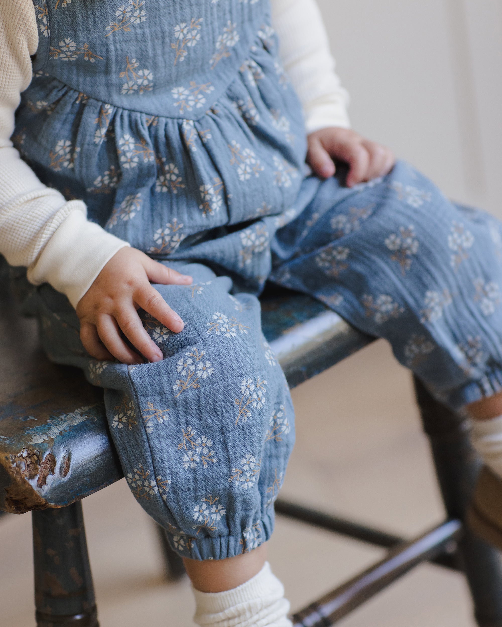 Maisie Overall | Blue Floral