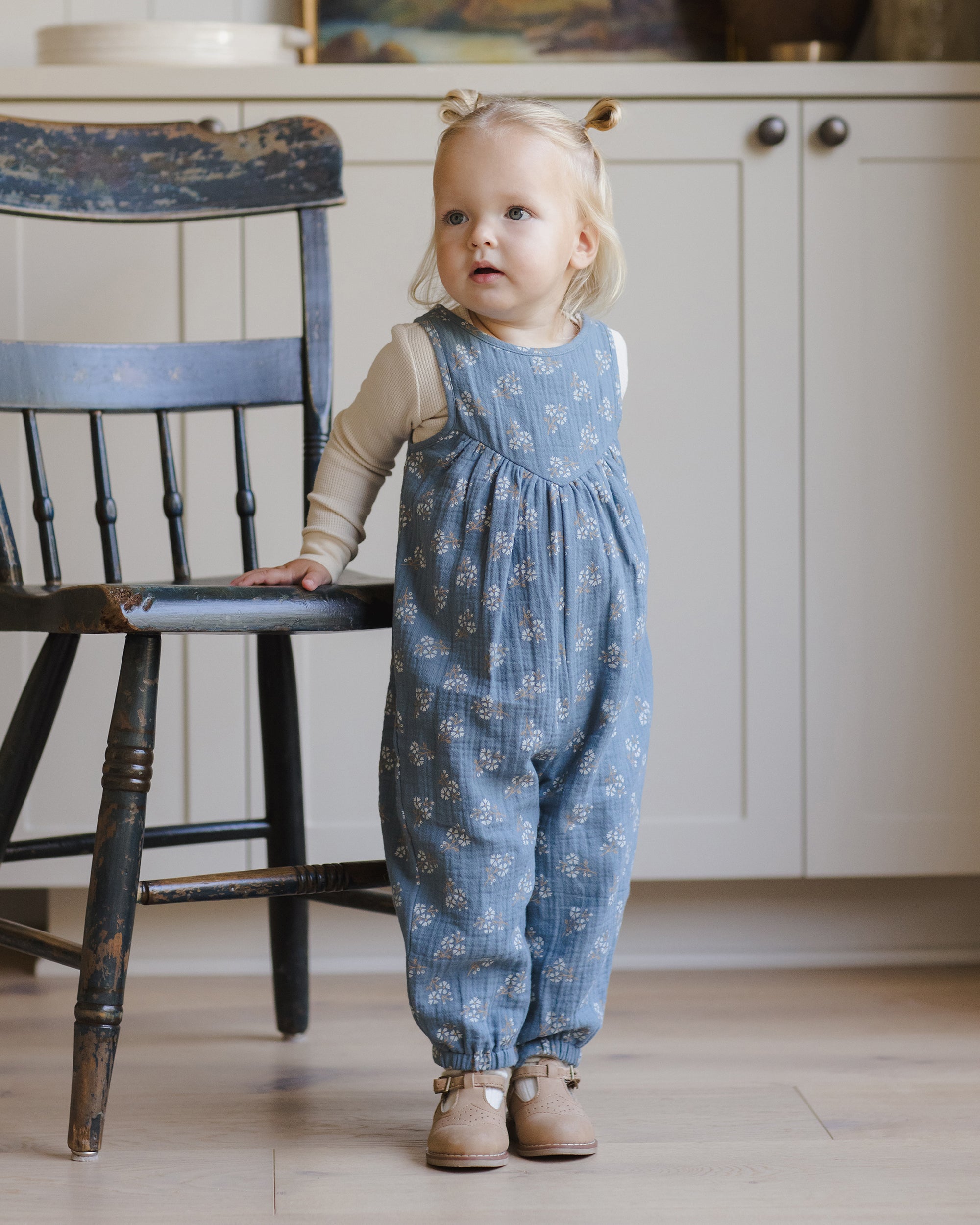Maisie Overall | Blue Floral