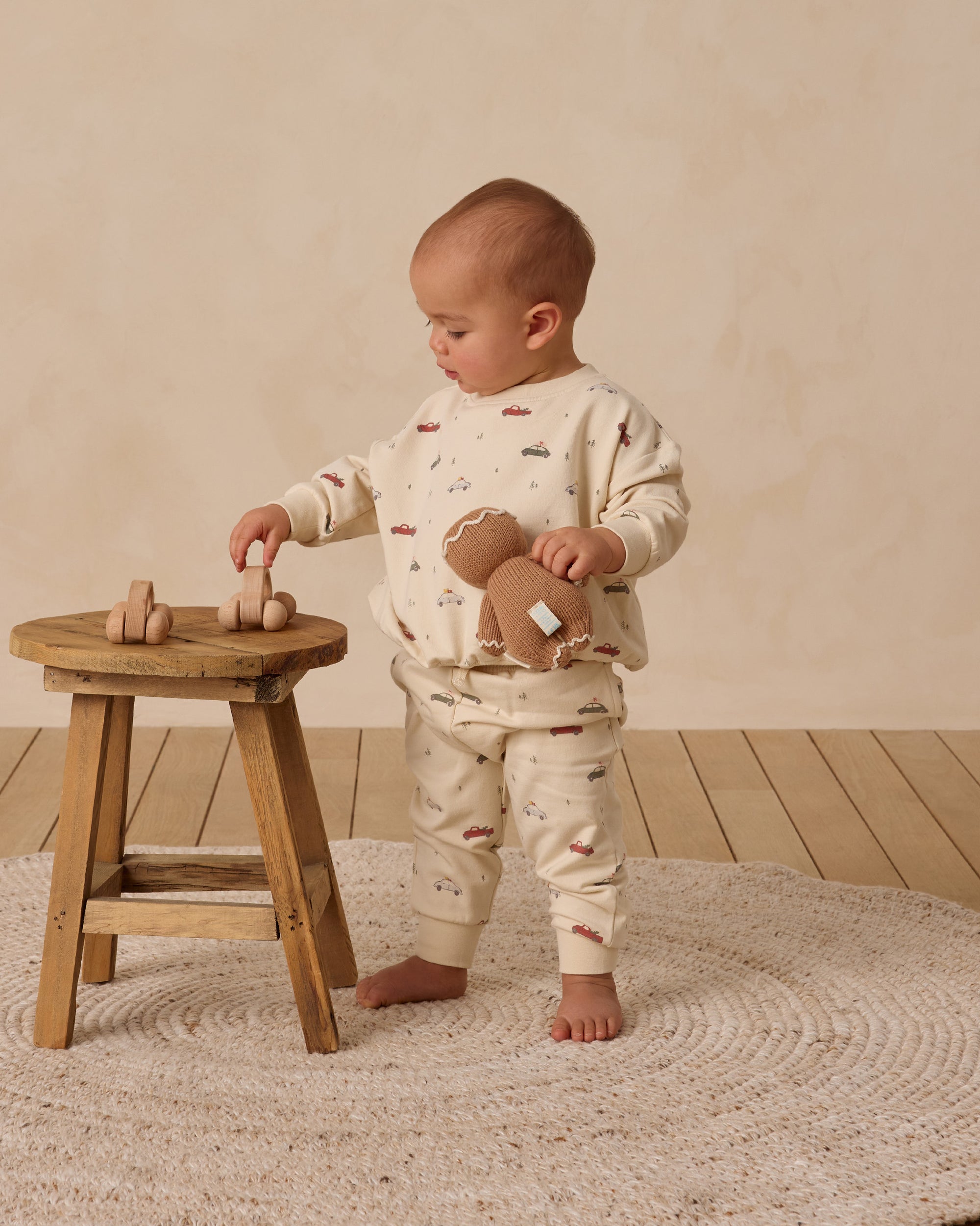 Relaxed Fleece Sweat Set | Cars