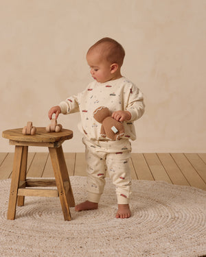 Relaxed Fleece Sweat Set | Cars