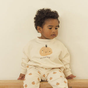 Relaxed Fleece Sweatshirt | Pumpkin
