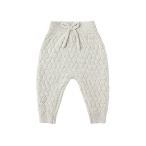 Knit Pant | Heathered Blue