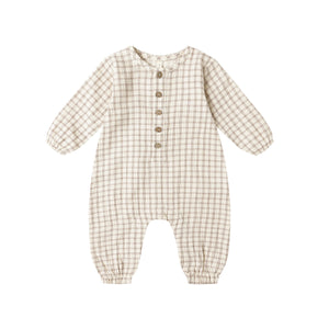 Woven Jumpsuit | Cedar Check