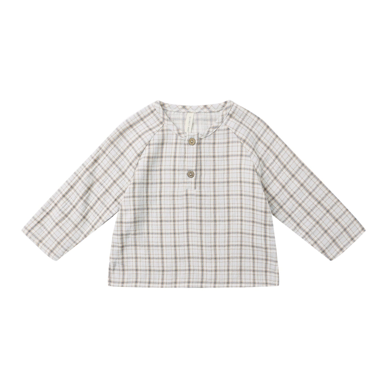 Zion Shirt | Blue Plaid
