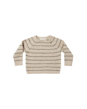 Ace Knit Sweater | Basil Stripe