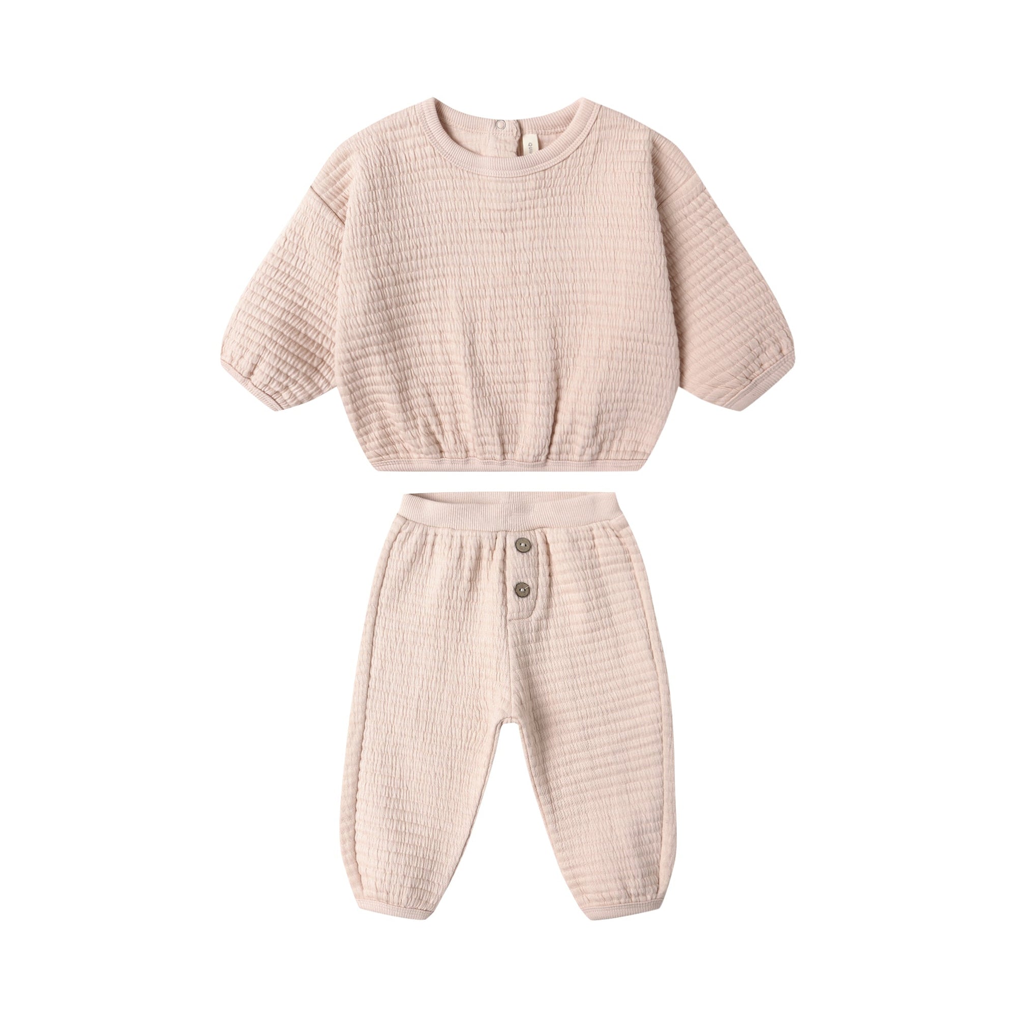 Textured Sweat Set | Antique