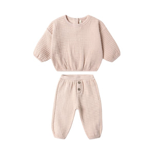 Textured Sweat Set | Antique