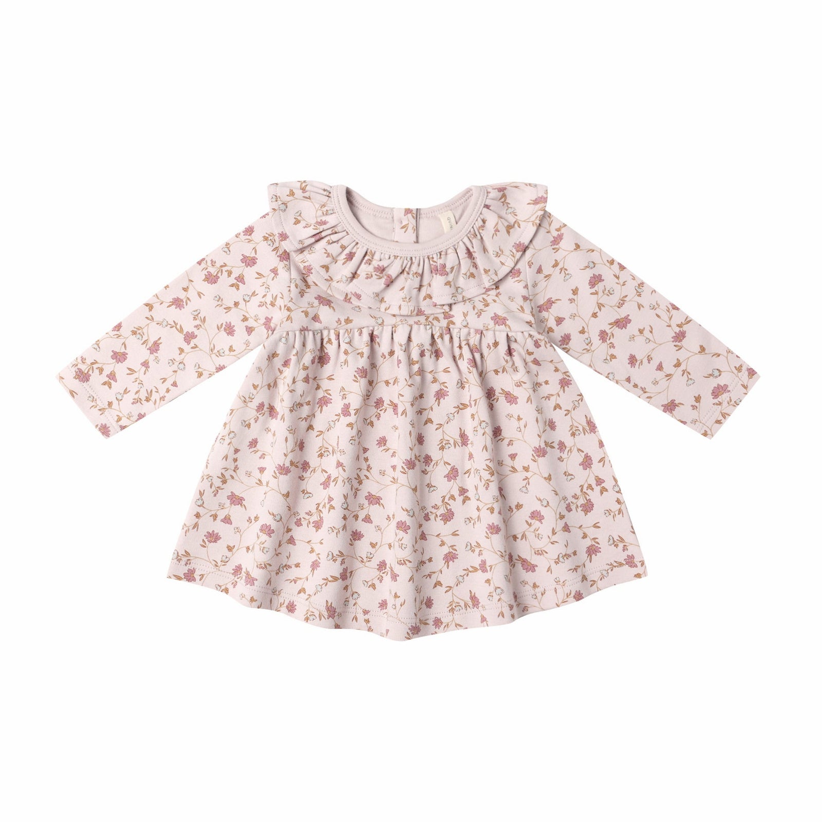 Ruffle Collar Jersey Dress | Garden