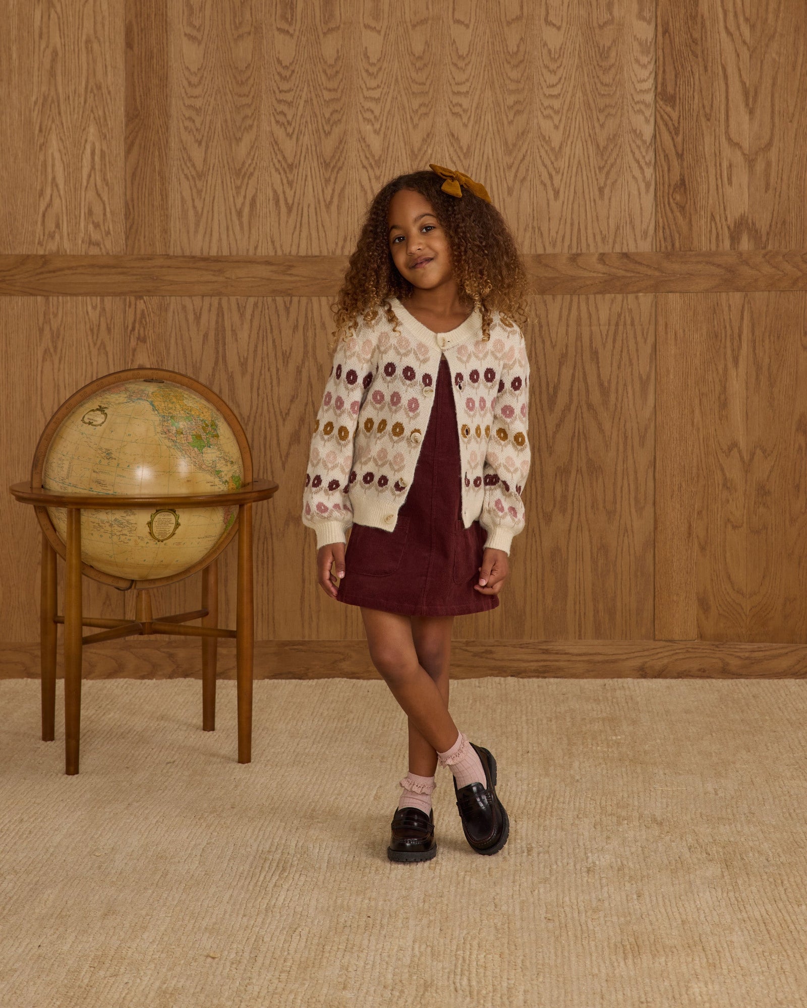 Cheyenne Cardigan | Floral Jacquard