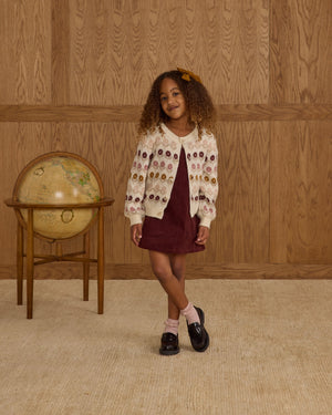 Cheyenne Cardigan | Floral Jacquard