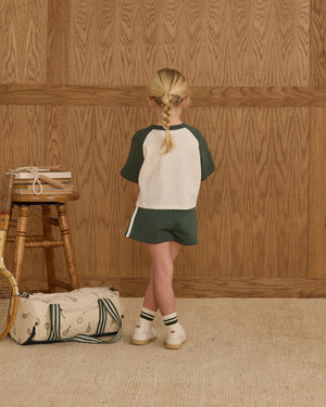 Raglan Crop Tee | Racquet Club