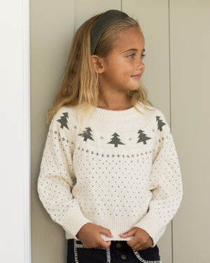Fair Isle Sweater | Trees