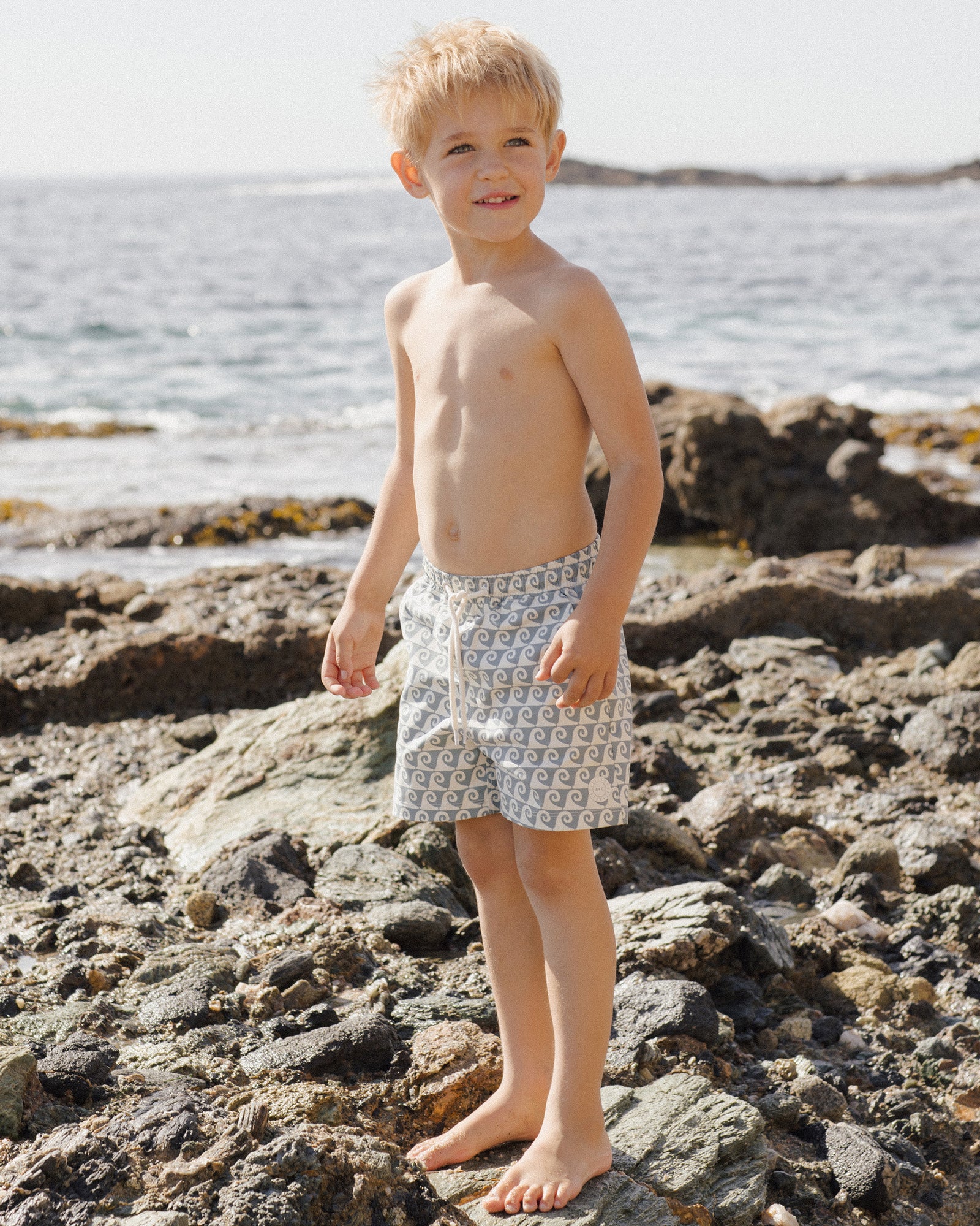 Boardshort Swimsuit | Ocean Waves